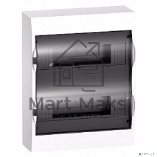 Бокс ОП EASY9 навесн. с прозрачной дверью 2ряда 24мод. SchE