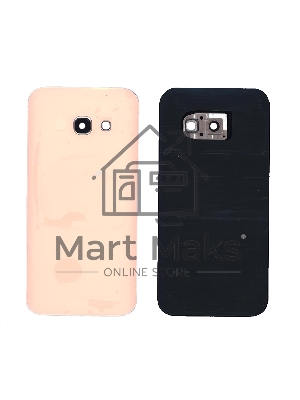 Задняя крышка для Samsung A320 Galaxy A3 (2017) розовая