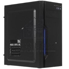 Компьютерный корпус ExeGate XP-333U черный, Miditower ATX, (XP450, Black,120мм), 1*USB+2*USB 3.0, Audio