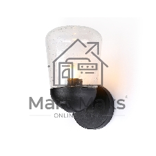 Светильник Ambrella light ST2081 BK/CL черный/прозрачный IP54 E27 max 40W 260*150*185