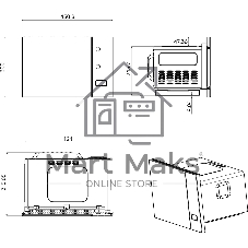 Встраиваемая микроволновая печь MONSHER MMH 1115 Noi черный, 15 л, 600 Вт, переключатели - сенсор