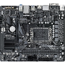 Материнская плата GIGABYTE H610M S2H V3 DDR4, LGA1700, Intel H610, 2xDDR4, 4xSATA, 1xM.2, 1xPCIe 4.0 x16, DisplayPort, HDMI, D-Sub, 1x1Gb LAN, 3x3.5 мм, 7.1, microATX