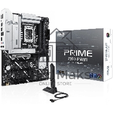 Материнская плата ASUS PRIME Z890-P WIFI, LGA1851, Intel Z890, 4xDDR5, 4xSATA, 4xM.2, 1xPCIe 5.0 x16, DisplayPort, HDMI, USB Type-C, 1x2.5Gb LAN, Thunderbolt, 3x3.5 мм, 7.1, ATX