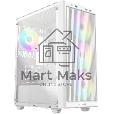 Корпус ID-Cooling Корпус Case ID-Cooling WARE 310 ARGB White ATX/ win TG/ 4 fans/ Type C/ CPU 160mm/ GPU 320mm/ no PSU