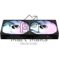 Система жидкостного охлаждения Formula Ice Jet Glow 240 ARGB Soc-AM5/AM4/1200/2066/1700/1851 черный 4-pin 1-27.2dB Al+Cu 310W Ret (ICE JET GLOW 240 BK)