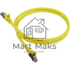 Патч-корд LANMASTER LSZH FTP кат.6, 2.0 м, желтый