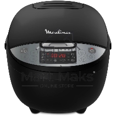 Мультиварка Moulinex MK611832 черный, 4 л, 750 Вт, кнопки, 10 программ