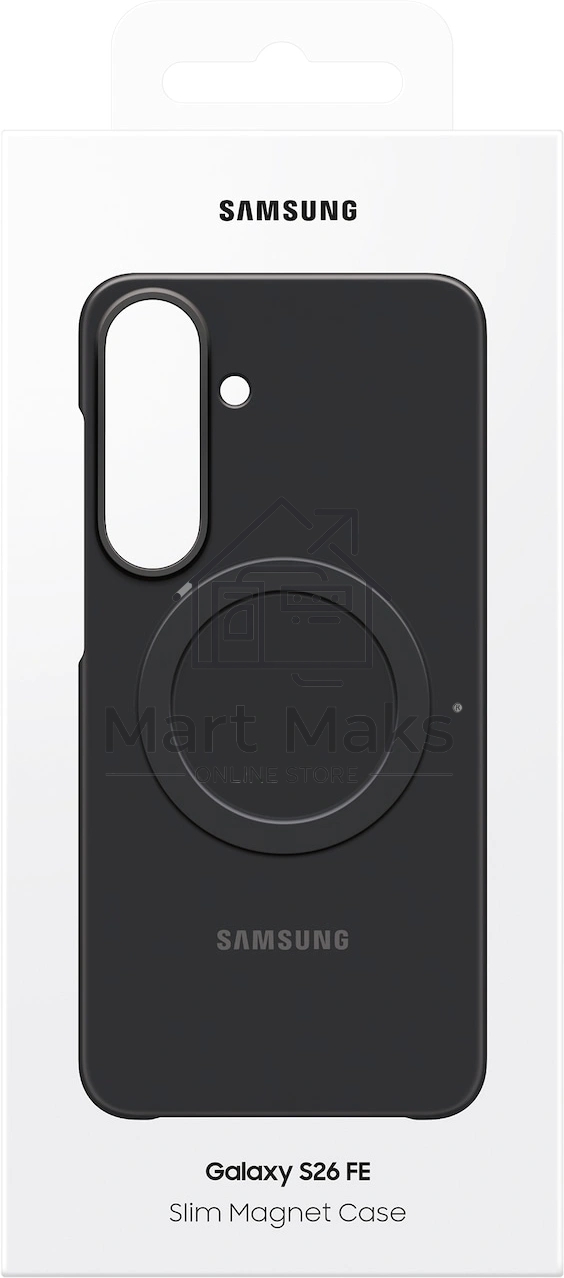 Чехол Samsung для Samsung Galaxy S26 FE Magnet Case with MagSafe черный (EF-SS741CBEGRU)