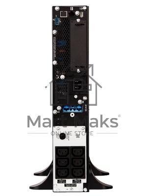 Источник бесперебойного питания APC Smart-UPS SRT, 1000VA/1000W, On-Line, Extended-run, Tower (Rack 2U convertible), черный