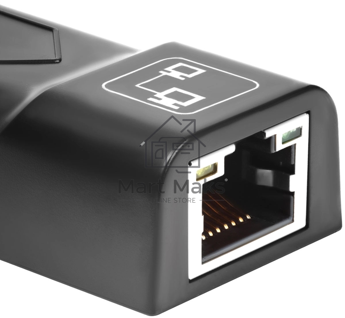 Переходник Greenconnect Адаптер USB 2.0 -> Ethernet RJ-45, USB 2.0 -> Ethernet RJ-45 GCR-LNU202