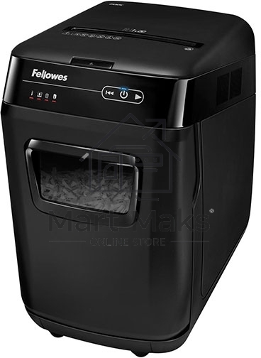 Шредер Fellowes AutoMax 200C (секр.P-4)/фрагменты/200лист./32лтр./пл.карты