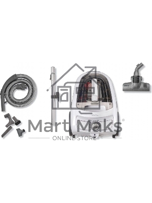 Пылесос Gorenje VC2301SPWCY белый, 400/2300 Вт, уборка сухая, пылесборник контейнер 1.7 л