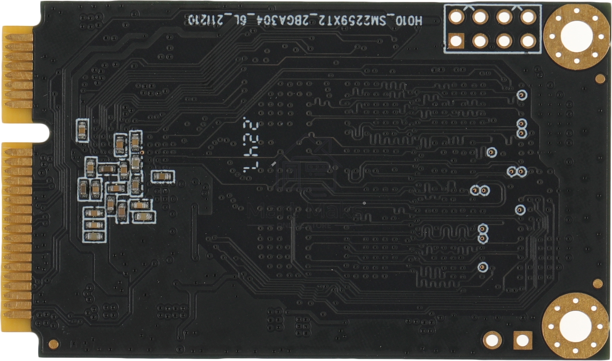 Накопитель SSD Netac N5M, 1000GB, mSATA, R/W 560/520