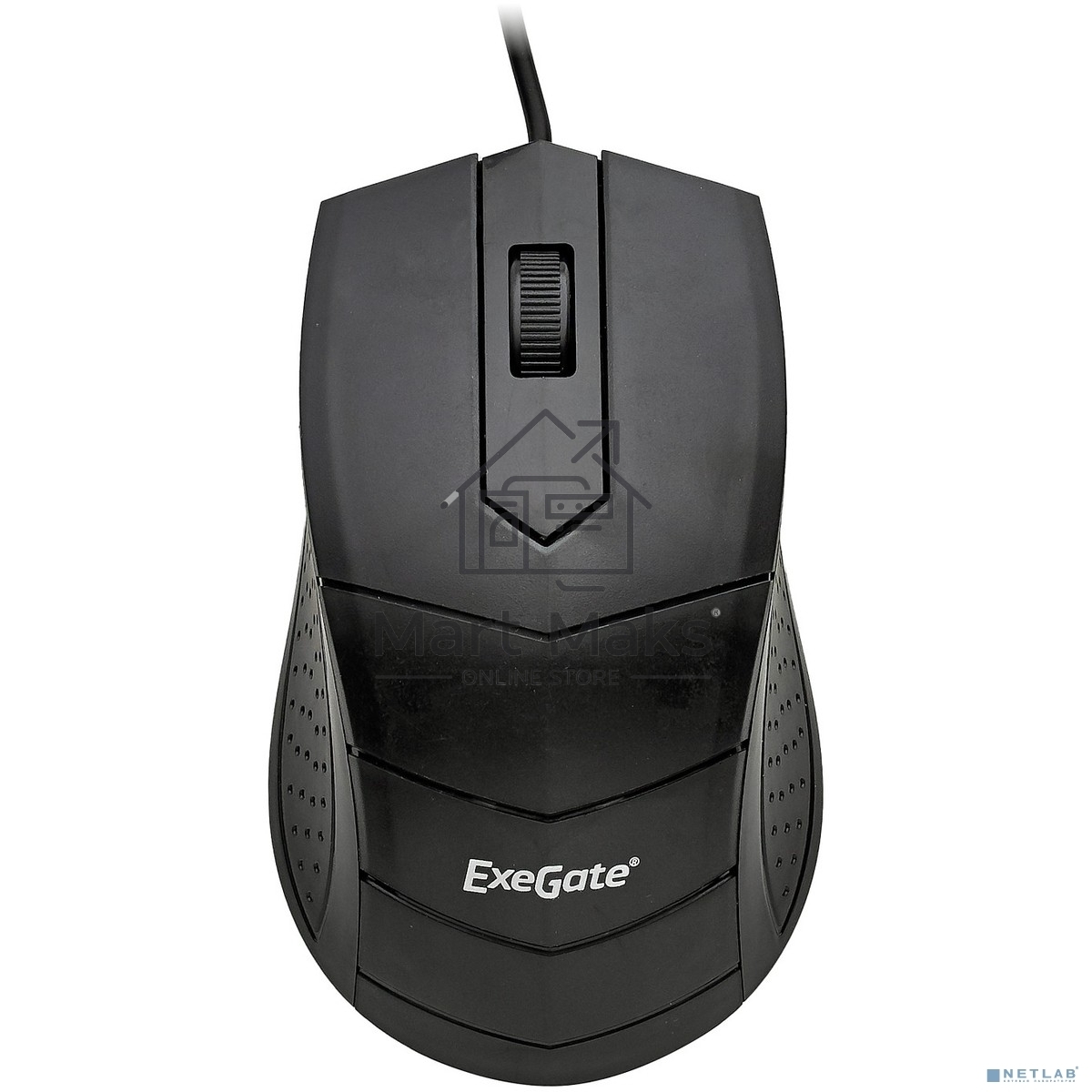 Мышь проводная ExeGate Professional Standard SH-9031 черный, 1000 dpi, USB, кнопки - 3