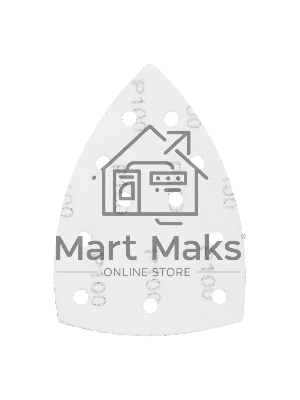 Треугольник абразивный Denzel на ворc. подложке под 