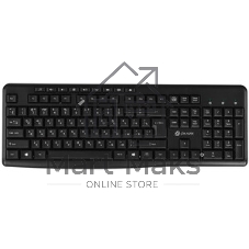 Клавиатура Oklick K257W беспроводная, радиоканал, чёрный