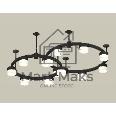 Светильник Ambrella light XR92221002/13 SBK/FR черный песок/белый матовый GX53 (A9222, A9227, C9238, C9232, N8401)