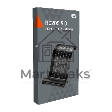 Кабель для корпуса Cable PCCooler PCI-Express PCI-E 5.0 X16 Graphics Card Extension Cable 205mm (RC205 BK 5.0) Black