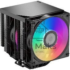 Устройство охлаждения(кулер) PcCooler RT620Pro TC ARGB Soc-AM5/AM4/1151/1200/2066/1700 черный 4-pin 34.9dB Al+Cu 265W Ret (RT620PROTC-BKAWYX-GL)