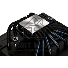 Устройство охлаждения(кулер) ID-Cooling Frozn A620 SLK нет подсветки Soc-AM5/AM4/1200/1700/1851 черный 4-pin 33.9dB Al+Cu 260W 1300gr Ret