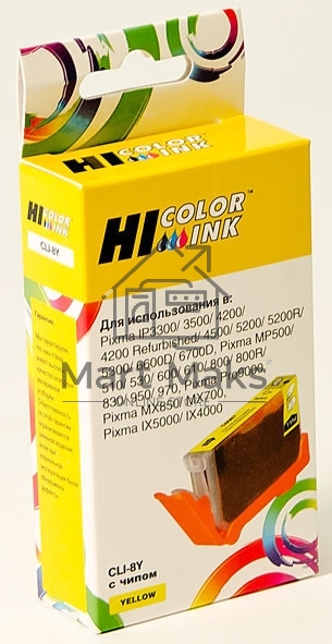 Картридж Canon PIXMA iP4200/iP6600D/MP500 (Hi-Black), new, CLI-8Y, Y