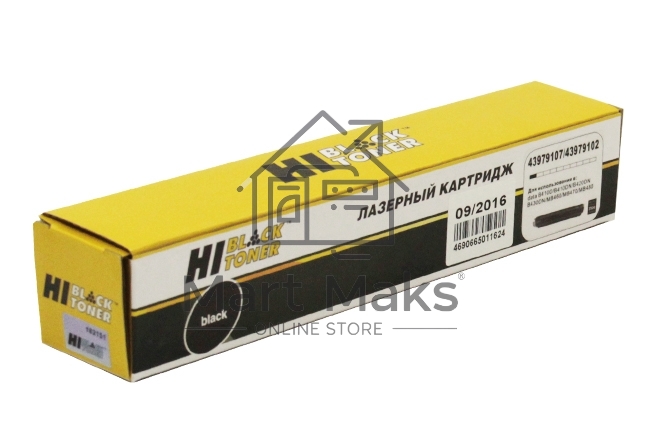 Картридж OKI B410/420/430/440/MB460/470/480 (Hi-Black) 43979107/43979102, 3,5K      