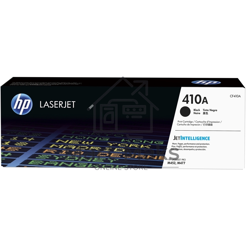 Тонер Картридж HP 410A CF410A черный для HP LJ Pro M452/M477 (2300стр.)