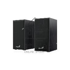 Акустическая система Genius SP-HF180, 2.0, 2 x 3W, USB-power, черный