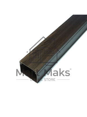 Кабель-канал 40х25 L2000 пластик с двойным замком венге УралПак КК-4840025-032 Кабель-канал 40х25 L2000 пластик с двойным замком венге УралПак КК-4840025-032