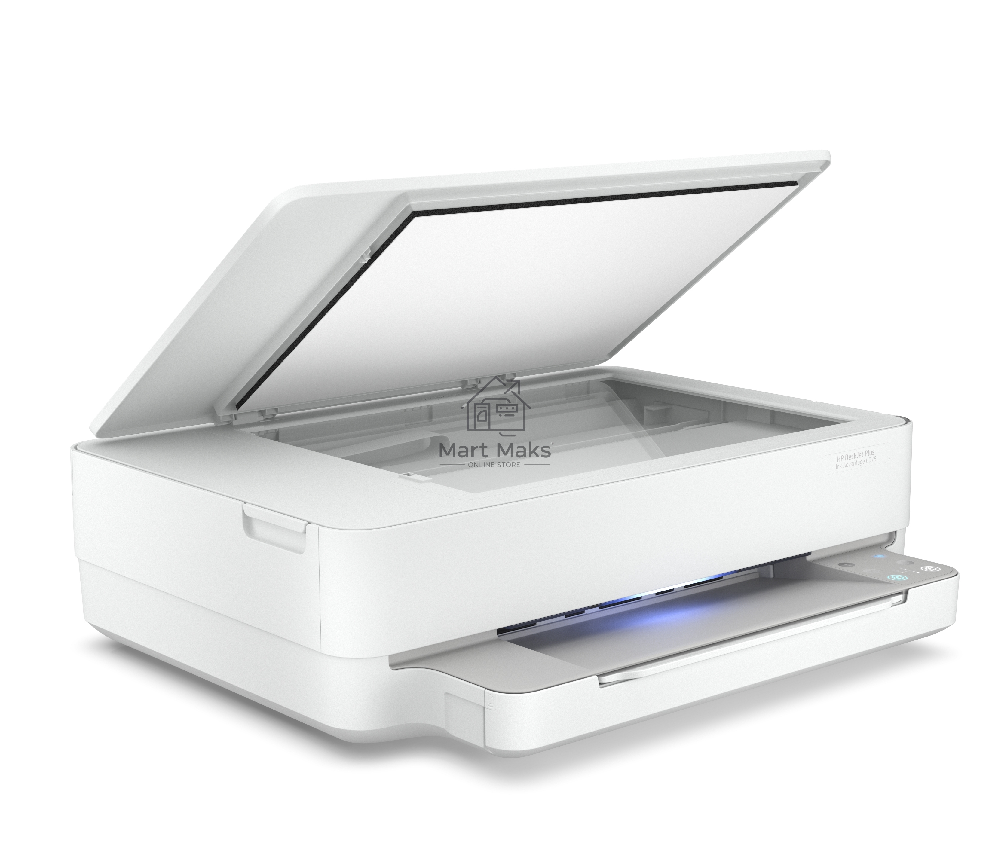 МФУ струйный HP DJ Plus IA 6075 AiO (5SE22C), A4, цветной, печ. до 20 стр/мин. (ч/б) до 17 стр/мин. (цвет), 1200x1200dpi, USB, Wi-Fi, Air Print, Mopria