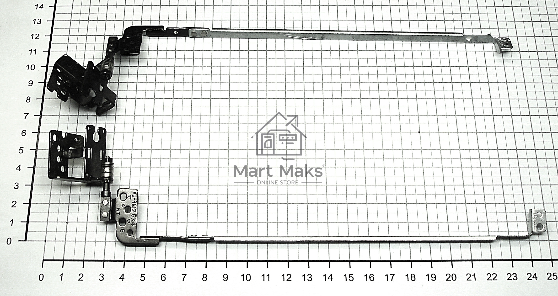 Петли для ноутбука Dell Inspiron 14R, N4110, FBR01016010, Dell