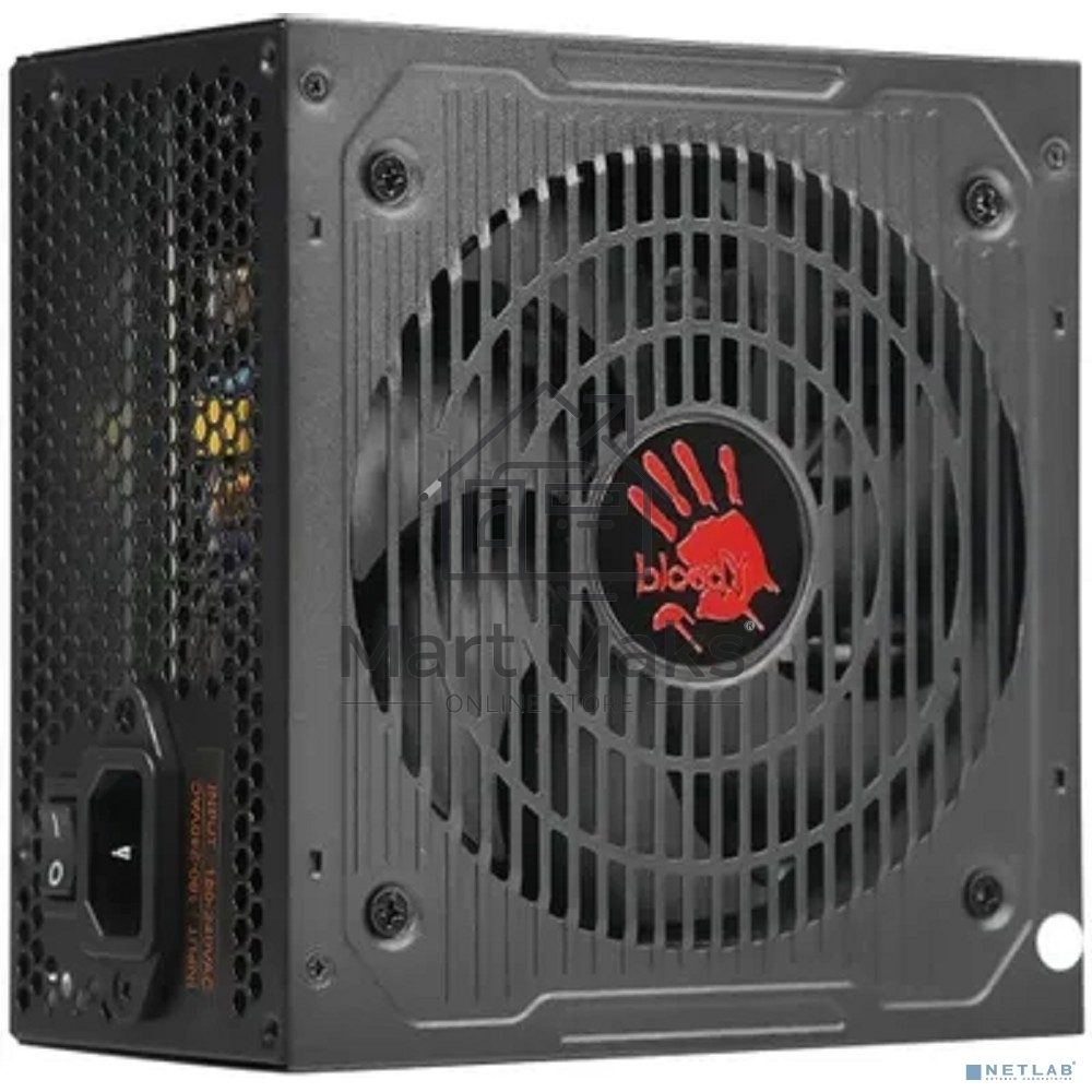 Блок питания Bloody BD-PS750B, 750Вт, 80 PLUS Bronze, 120мм, черный