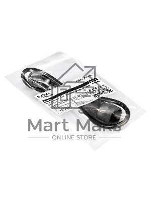 Кабель питания ExeGate Power EC-0,5P (C13 угловой->C14, VDE-250V-3*0.5мм2, медь, черный, 6A, 0.5м)