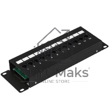 Патч-панель Lanmaster LAN-PPF12U5E/W 19