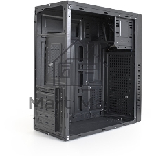 Компьютерный корпус Miditower ExeGate AA-443-AA350 (ATX, AA350 8 см, 2хUSB+HD Audio, черный)