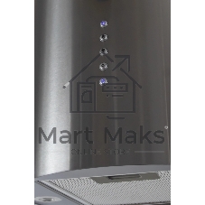 Вытяжка каминная MBS Petunia 135 Island Inox нержавеющая сталь управление: кнопочное (1 мотор)