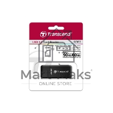 Кард-ридер Transcend RDF5/черный/microSD/microSDHC/microSDXC/SD/USB 3.0/пластик