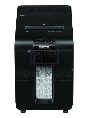Шредер Fellowes AutoMax 100M (секр.P-4)/фрагменты/100лист./23лтр./скрепки/скобы/пл.карты