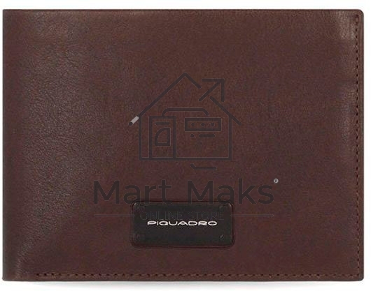 Кошелек мужской Piquadro Harper PU5761APR/TM темно-коричневый натур.кожа