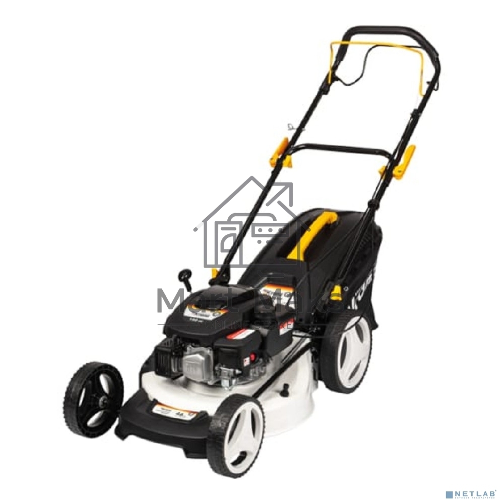 Газонокосилка бензиновая Kranz KR-460SP самоходная, 150 см3, 46см