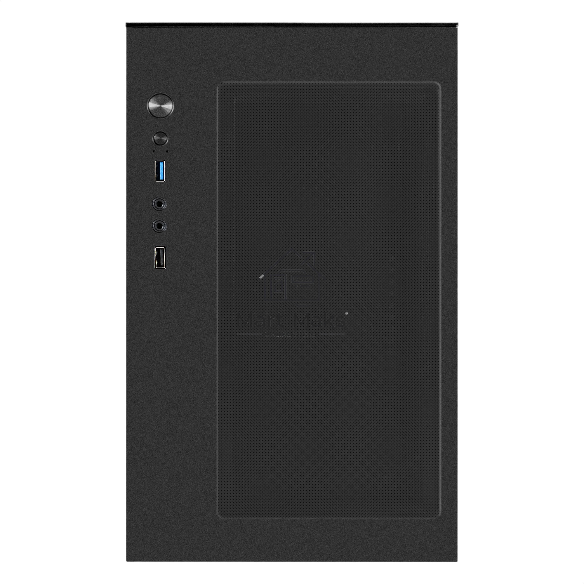 Компьютерный корпус Minitower ExeGate i3 SEA LE-NPX450 (mATX, БП 450NPX, 1*USB+1*USB3.0, HD аудио, черный, передняя и боковая панели - закаленное стекло)