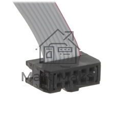 Планка на заднюю панель низкопрофильная Cablexpert CCDB9RECEPTACLE-LP, 1 порт COM/RS-232/DB9-M