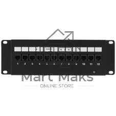Патч-панель Lanmaster LAN-PPF12U5E/W 19