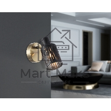 Светильник Ambrella light TR8667 BK/SB чёрный/бронза E14 max 60W 180*100*150