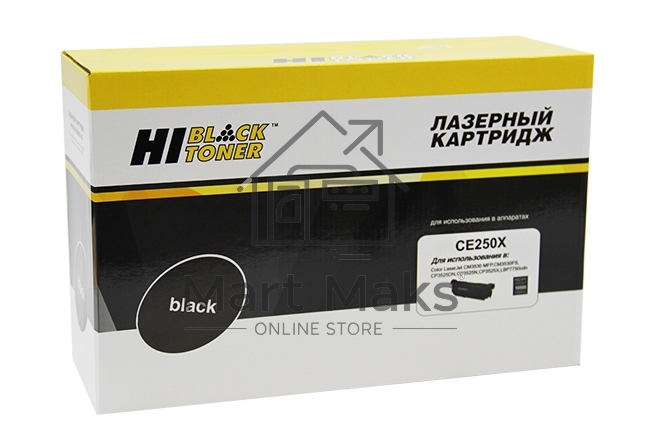 Картридж лазерный HP CLJ CP3525/CM3530 (Hi-Black) CE250X, BK, 10,5K