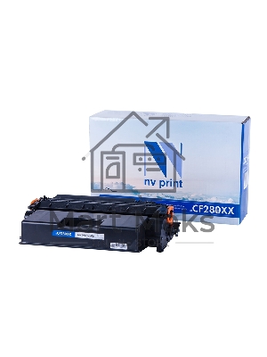 Картридж лазерный NVPrint совместимый HP CF280XX для LaserJet Pro M401d/M401dn/M401dw/M401a/M401dne/MFP-M425dw/M425dn (10000k)