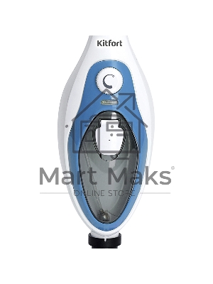 Швабра паровая Kitfort KT-1004-1 1500Вт голубой/белый