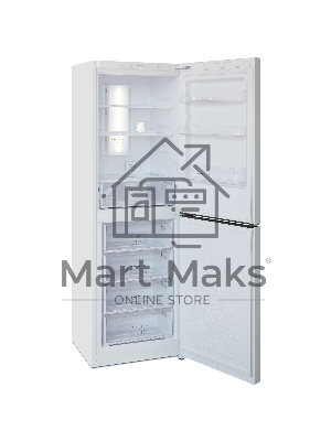 Холодильник Бирюса Б-860NF белый двухкамерный 240/100 л морозилка снизу