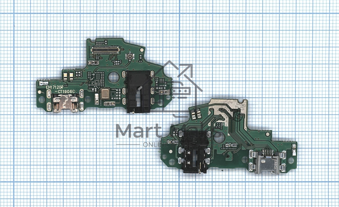 Плата разъема питания с микрофоном для Huawei P Smart