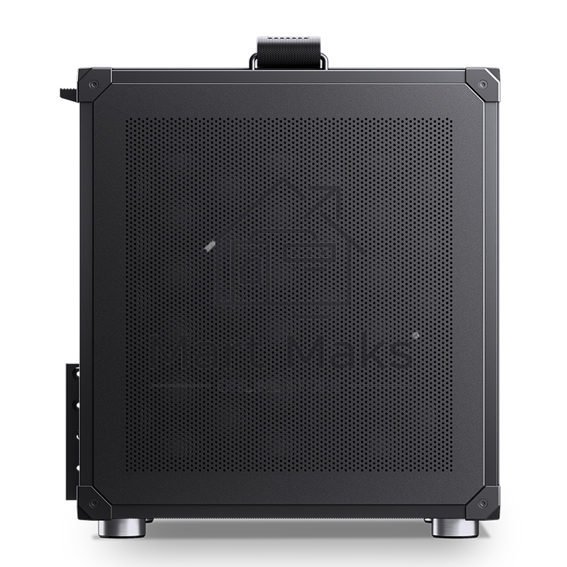 Компьютерный корпус JONSBO C6-ITX Black ITX без БП, боковая панель из закаленного стекла, mini-ITX, черный